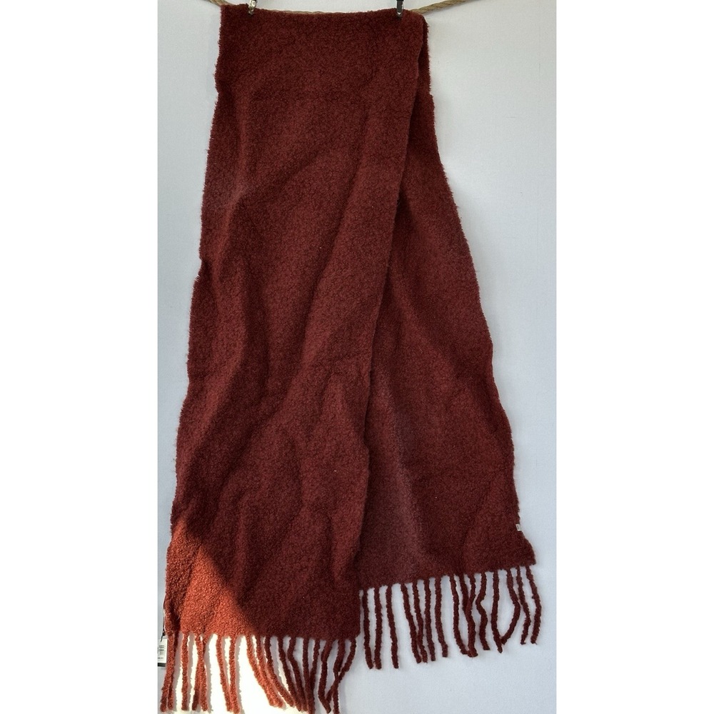 Banana Republic Alpaca Burgundy Scarf Soft Chunky O/S NWT